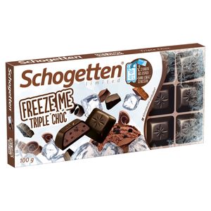 Schogetten Freeze Me Triple Choc mit Zartbitterschokolade 100g
