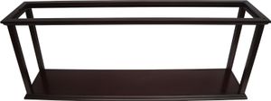 Vitrine für Modellschiffe LxBxH 115x24x45 cm