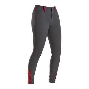 Firefoot - "Emley" Reithose für Damen TL5707 (54 DE) (Grau/Weinrot)