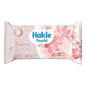 Hakle Feucht Balance 42 Blatt - Feuchttücher, Toilettenpapier (1er Pack)