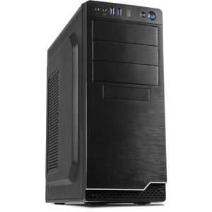 Inter-Tech IT-5916 - Tower - PC - Schwarz - ATX - uATX - 14,5 cm - 35,5 cm