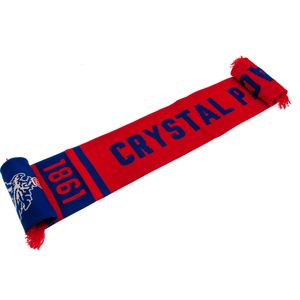 Crystal Palace FC - "1861" Schal TA10677 (Einheitsgröße) (Rot/Blau)