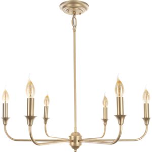 Kronleuchter Crafdeco - Gold Modernes Design Elegante Pendelleuchte für Wohnzimmer Esszimmerlampe Büro Stilvolles Hängeleuchte