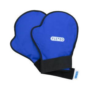 FLEXEO Kühl- und Wärmehandschuhe blau 21 x 26 cm, 1 Paar