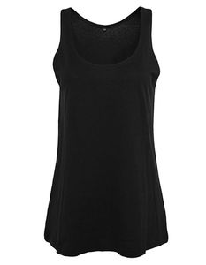 Ladies Tanktop Damen T-Shirt - Farbe: Black - Größe: 4XL