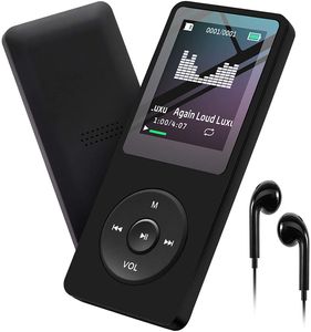 32GB MP3 Player mit Bluetooth Bildschirm Musik Player mit Lautsprecher FM-Radio Diktierger?t fš¹r Kinder Studenten