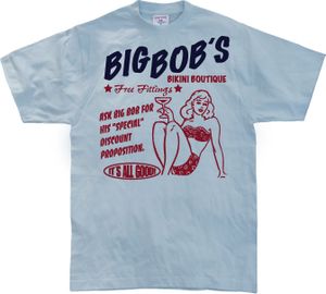 Big Bobs Bikini Boutique - Small - Skyblue