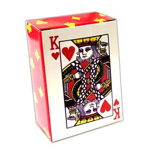 54 Mini Spielkarten | Miniatur Pokerkarten | Skat Karten Deck | Poker Miniaturkarten |Papier Kartenspiel