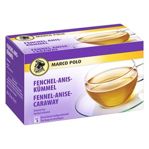 Marco Polo Fenchel Anis Kümmel Tee Kräutertee aromatisch 25g