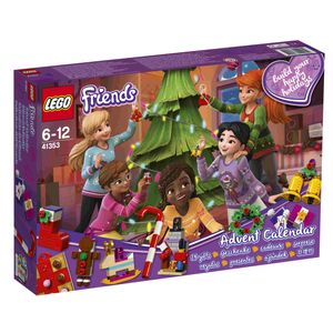 LEGO® Friends LEGO® Friends Adventskalender mit Weihnachtsschmuck 41353