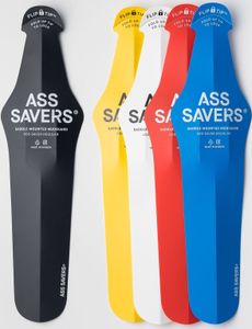 Ass Savers ASR-1 Regular Spritzschutz Hinterrad schwarz – leichter, flexibler und werkzeuglos montierbarer Schutz für Rennrad, Gravel- und MTB-Fahrer gegen Nässe und Schmutz