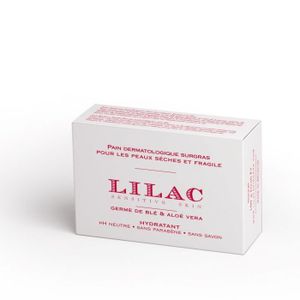 Lilac Sensitive Skin Wheat Germ & Aloe Vera Soap 100g