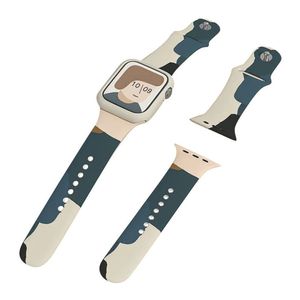 Silikon Armband Sportarmband für  Apple Watch 7 / SE / 5/4/3/2 (45 mm / 44 mm / 42 mm)