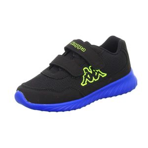 Kappa Jungen  Sneaker Kinder Turnschuhe 260687K black/blue, Schuhgröße:25 EU