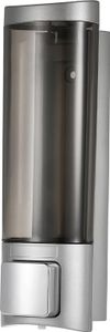 Weißer Handseifenspender zur Wandmontage mit Schaumstoffband, Silver