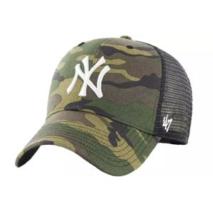 47 Brand Trucker Cap - BRANSON New York Yankees wood camo