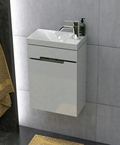 Quentis Gäste-WC Möbel Sivas, Breite 40 cm, weiß