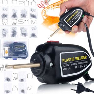 Kunststofftacker Rosfix Strong Cosmico RSC100W mit LED-Beleuchtung und 1200 Heftklammern im Organizer