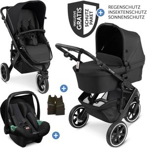 ABC Design 3in1 Kinderwagen-Set Salsa Run - Babywanne, OneSize ABC Design 3in1 Kinderwagen-Set Salsa Run - Babywanne, OneSize