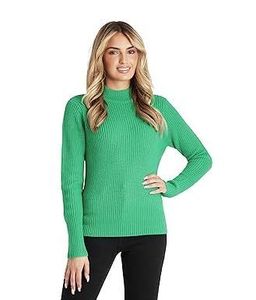 CityComfort Damen Rollkragenpullover Grün, Größe M, Wärme und Stil