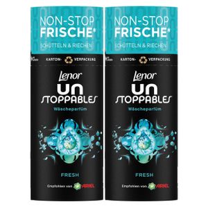Lenor Unstoppables Wäscheparfüm Duftperlen Fresh 160g (2er Pack)