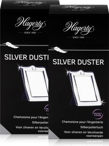 Hagerty Silver Duster -  Baumwolltuch für Silber 36x55cm (2er Pack)