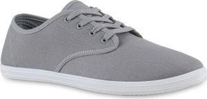 VAN HILL Herren Sneaker Low Schnürer Bequeme Stoff Schnür-Schuhe 841307, Farbe: Grau, Größe: 36 VAN HILL Herren Sneaker Low Schnürer Bequeme Stoff Schnür-Schuhe 841307, Farbe: Grau, Größe: 36