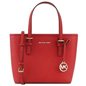 Michael Kors Jet Set Travel Extra-kleine Saffiano-Tasche - ROT