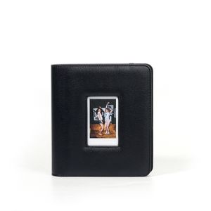 INF Stilvolles Sofortbildalbum mit 288 Taschen in Schwarz