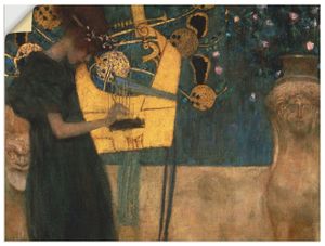 ARTland Wandbild, selbstklebend Die Musik. 1895 Größe: 60x45 cm