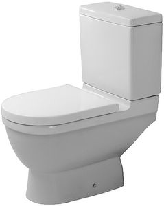 Duravit Stand-WC-Kombination STARCK 3 tief, 360 x 655 mm, Abgang senkrecht Abgang innen senkrecht HygieneGlaze weiß