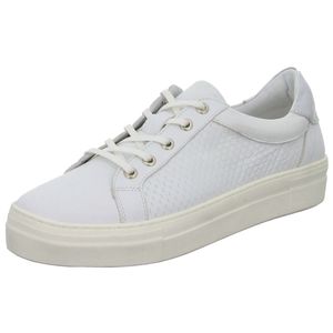 BOXX Damen-Sneaker-Schnürhalbschuh Weiß, Farbe:weiß, EU Größe:40