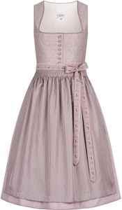 Midi Dirndl Jule in Altrosa von Nübler, Größe:48