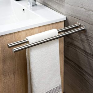 Doppelte Handtuchstange  Handtuchstange Handtuchhalter Edelstahl Badetuchhalter Handtuch Badstange