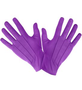 Elegante Handschuhe kurz für Erwachsene lila