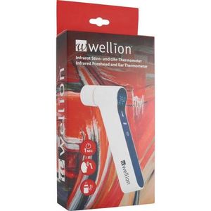 Wellion Infrarot Stirn- und Ohr-Thermometer 1 St