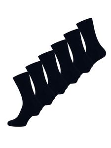 NUR DER Socken günstig uni Weich & Haltbar Komfort schwarz 39-42