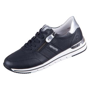 Remonte Sneaker - Marineblau Glattleder Größe: 38 Normal