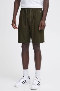 Blend BHShorts Herren Shorts aus Leinenmix kurze Hose mit Kordelzug Eingrifftaschen Relaxed fit