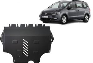 Ocelový ochranný kryt podvozku pro motor Volkswagen Sharan