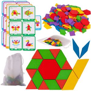 Malplay Holzpuzzel Set 155Tlg Montessori Lernspielzeug Rätsel Für Entwicklug Kleinkinder Ab 3 Jahren