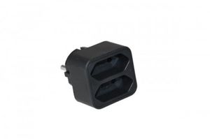 4x Steckdosenadapter Mit Überspannungsschutz & Kindersicherung – Max. 3380 Watt, Blitzschutz