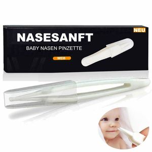 NASESANFT Baby Nasenpinzette Nasenreiniger Nasen Reiniger Pflege Zange Sauger