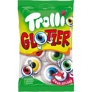 Trolli Glotzer 4 piankowe cukierki i gumy owocowe z nadzieniem 75g