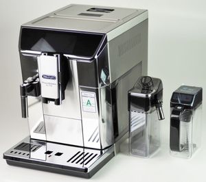 DeLonghi ECAM 656.75.MS Volně stojící plně automatický espresso kávovar 2 l nerez - kávovar (volně stojící, espresso kávovar, 2 l, zrnková káva, mletá káva, integrovaný mlýnek, nerez)