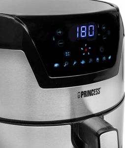 Princess Digitaler Aerofryer XXL 1500 W 4,5 L Silbern