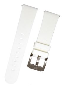 TW Steel Ersatzband Uhrenarmband Silikon Weiß 22mm NEU