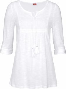 Buffalo Strandshirt weiß Größe 44/46