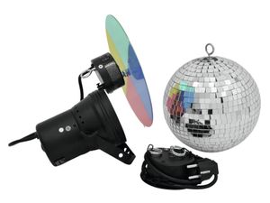 Eurolite Mirrorball Set 20 cm Kula lustrzana