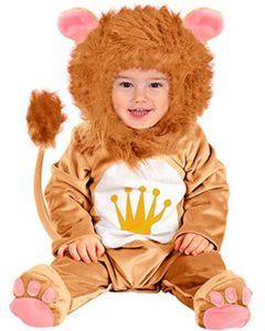 Kinderkostüm Löwe Löwenkostüm Baby Babylöwe 90 cm